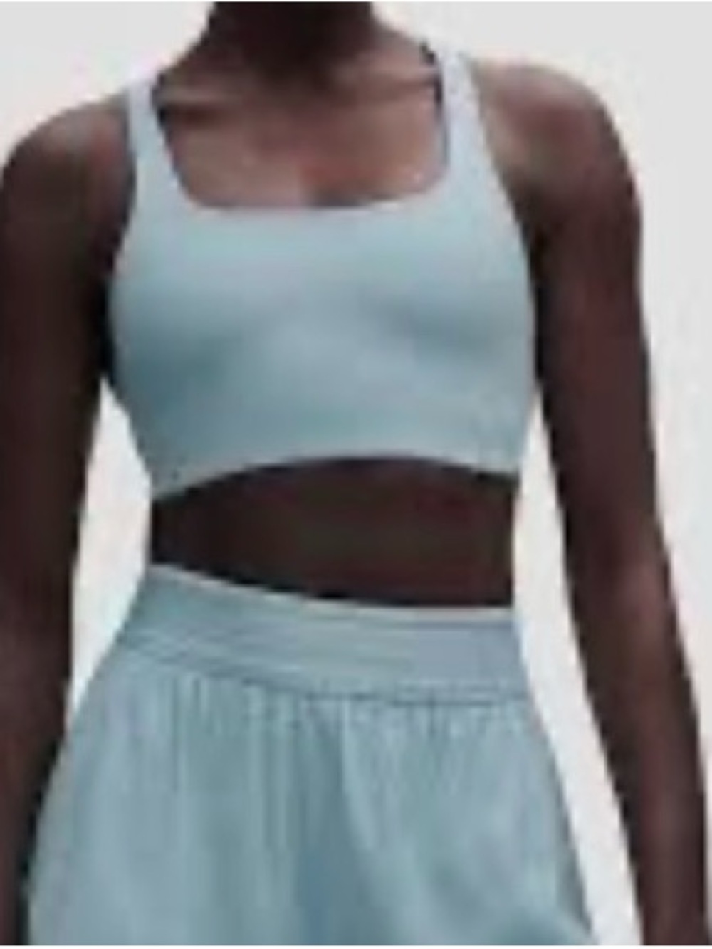Lululemon All-Time Hero Sports Bra in Seafoam Size Medium NWT